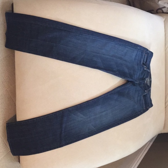 7 For All ManKind low rise straight leg Jeans - Picture 5 of 6