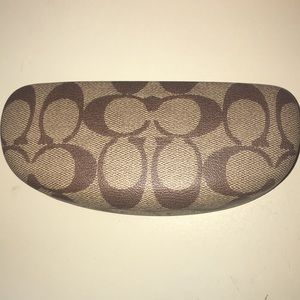 Authentic Coach sunglasses case