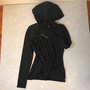 reebok crossfit logo black longsleeve pullover