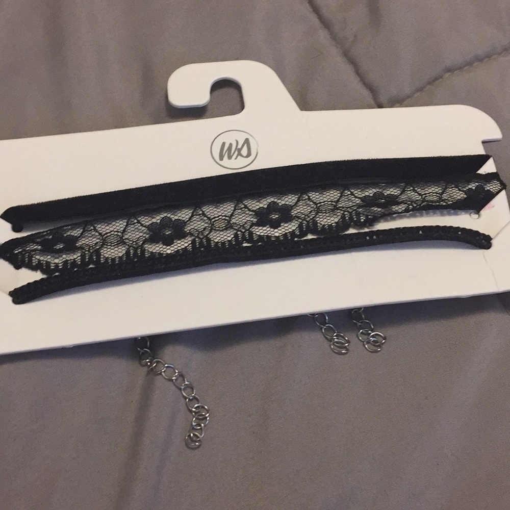 Three Black Chokers