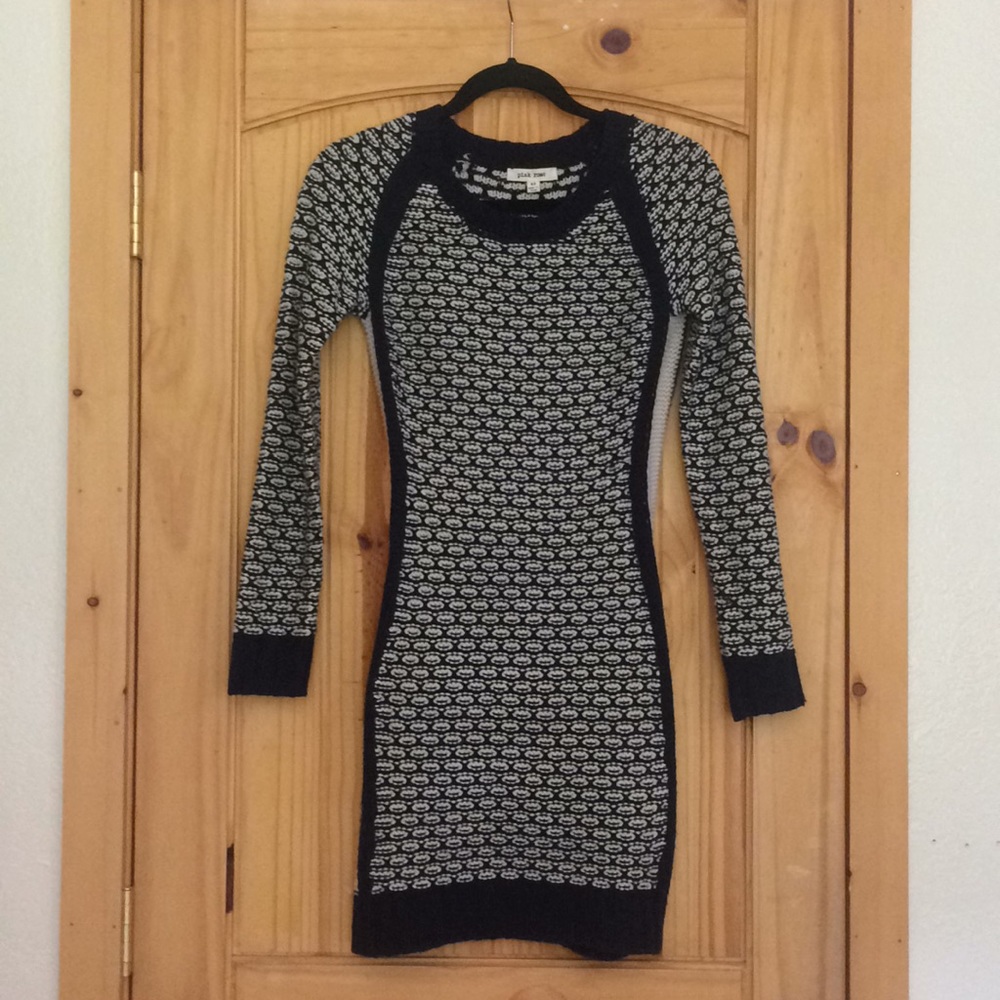 Cozy sweater dress