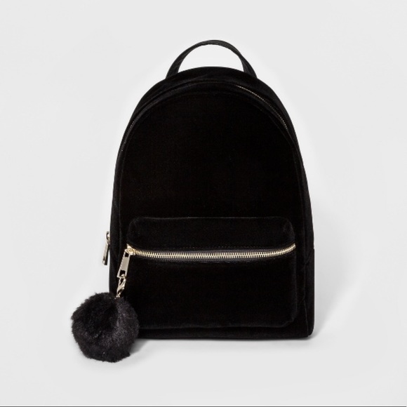 mossimo backpack purse black