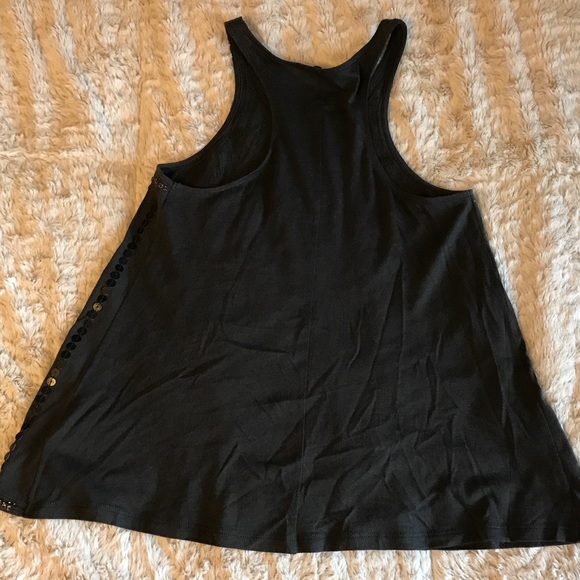 Express sequined racerback tank top - Picture 3 of 4