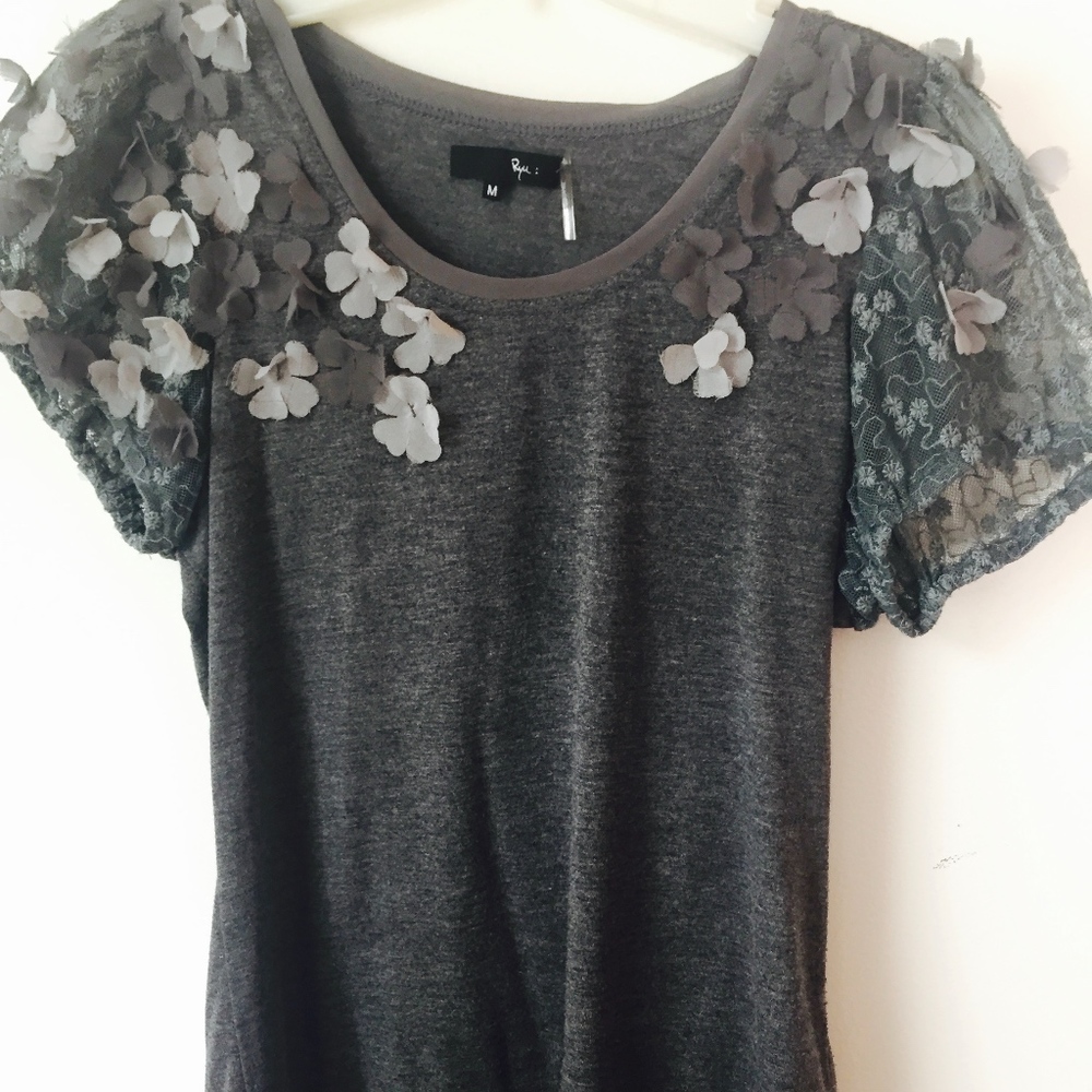 Modcloth Ryu Floral Rain Top - Picture 3 of 5