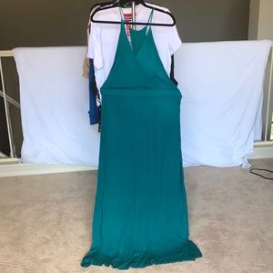 Turquoise Maxi Dress