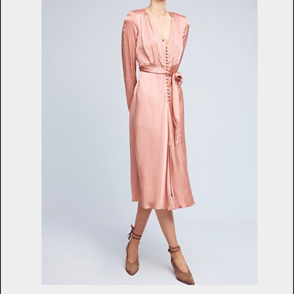 Anthropologie Rose Dawn Dress