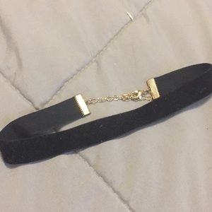 Velvet Black Choker
