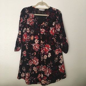 Lush floral print dress