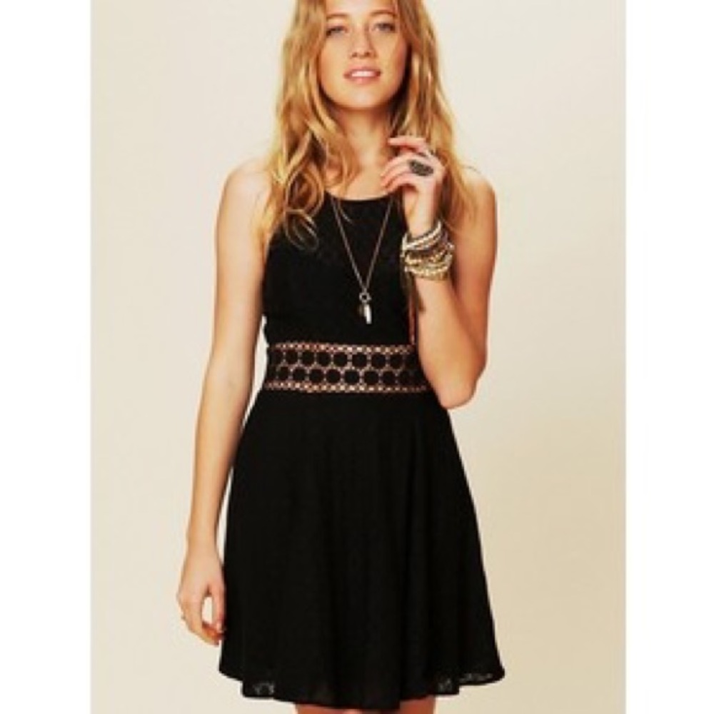 Free people fitted with daisies dress
