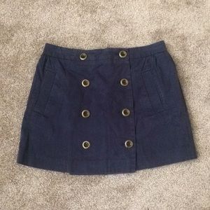 Boden (Johnnie b) mini canvas skirt