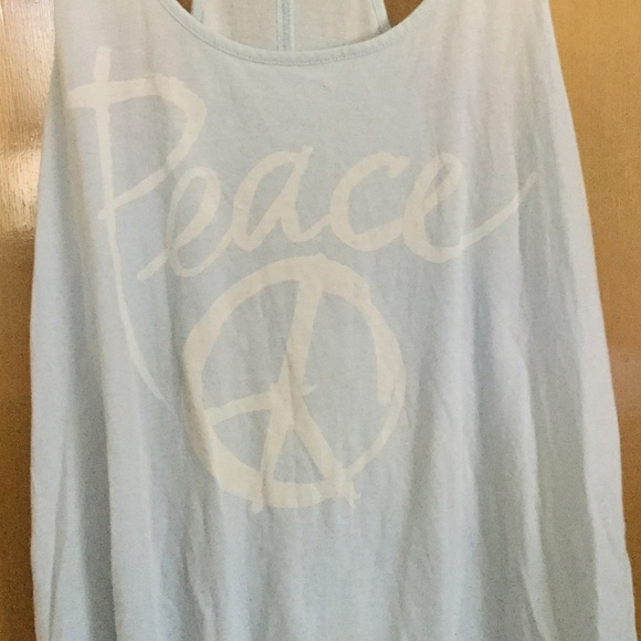 Peace Racerback tee - Picture 2 of 4