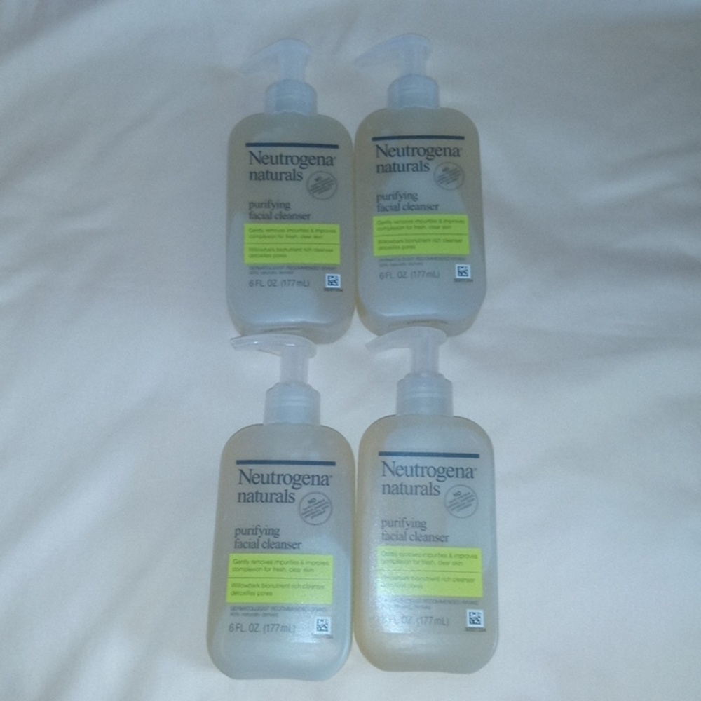 Neutrogena. Purifying Facial Cleanser lot of 4