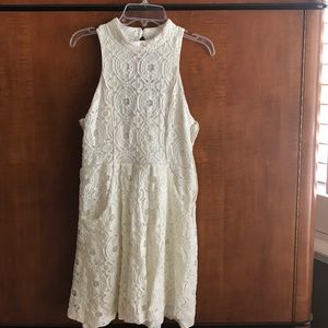 Urban outfitters white lace dress. Size 4