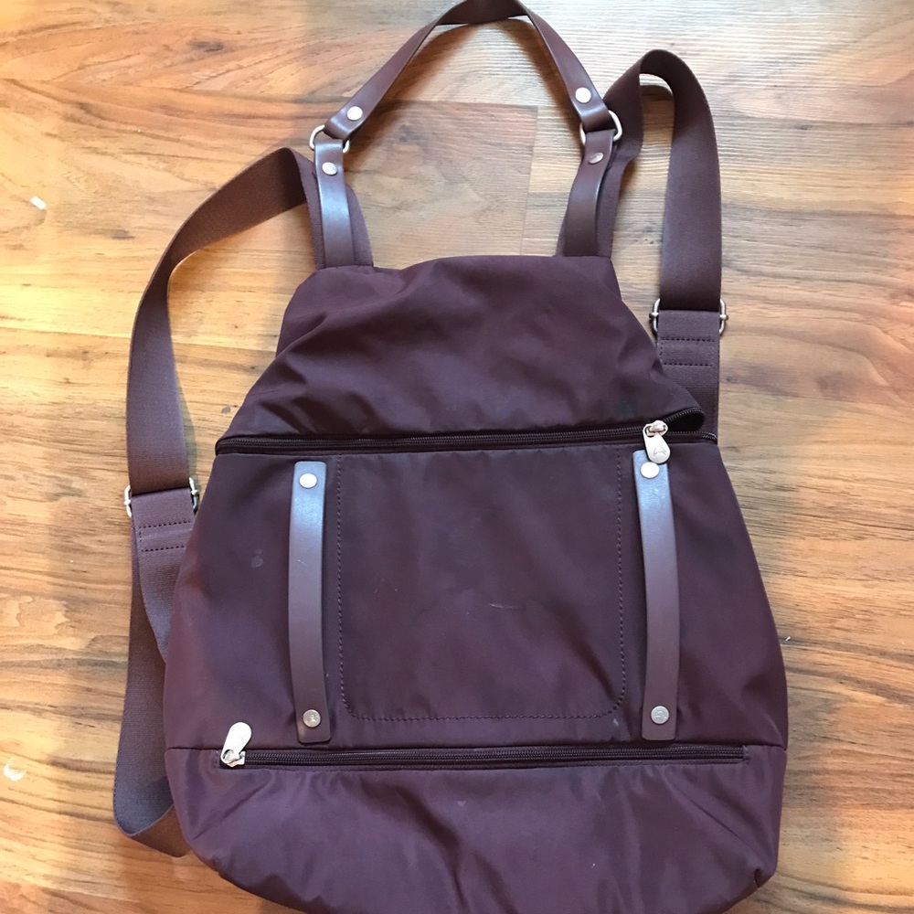 MANDARINA DUCK MAROON BACPACK