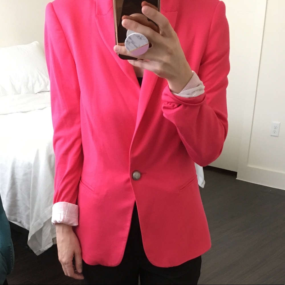 Zara Pink Blazer