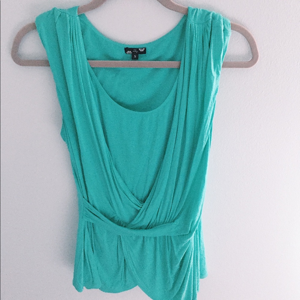 Wrap blouse