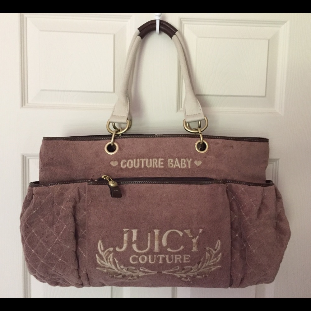 🌹SOLD🌹 Juicy Couture Baby Cotton XL Diaper bag