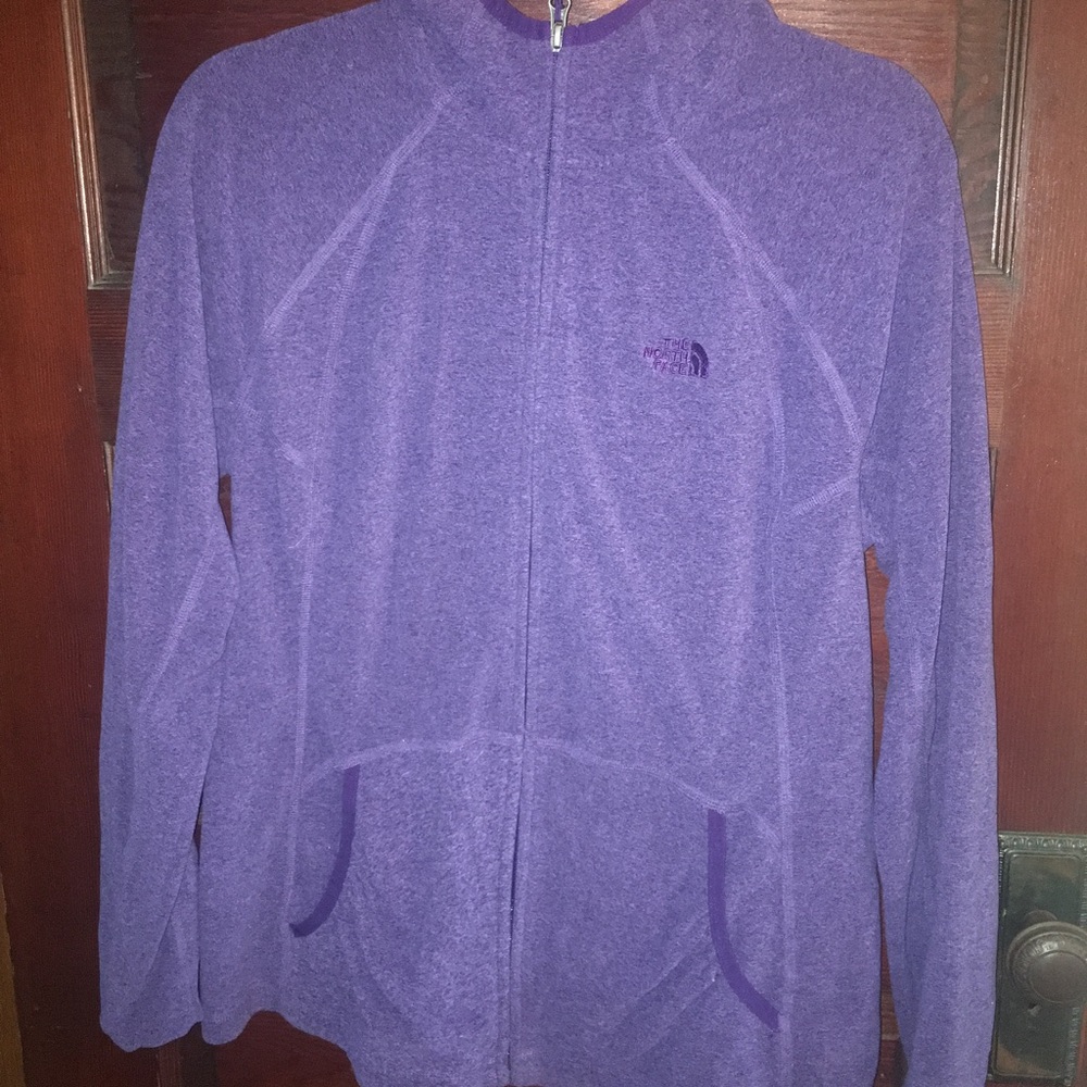North face purple jacket