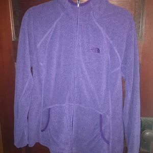 North face purple jacket