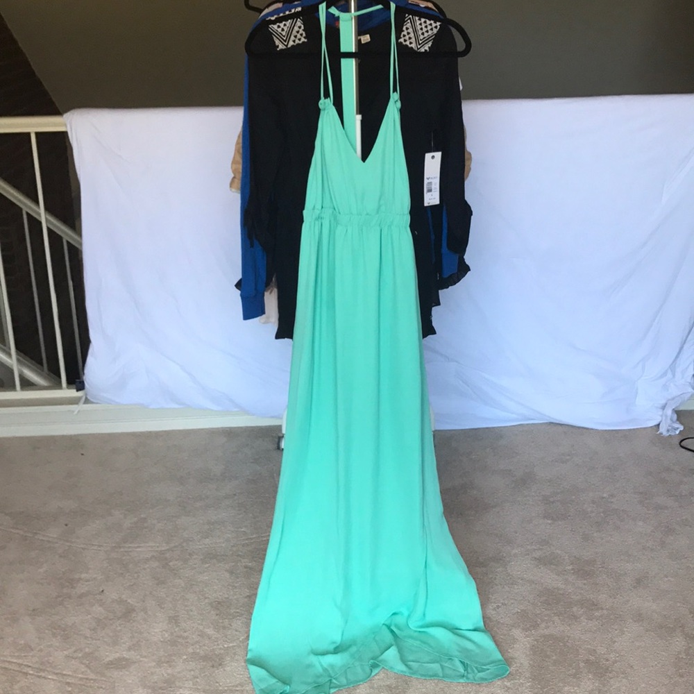 Sea foam Maxi Dress