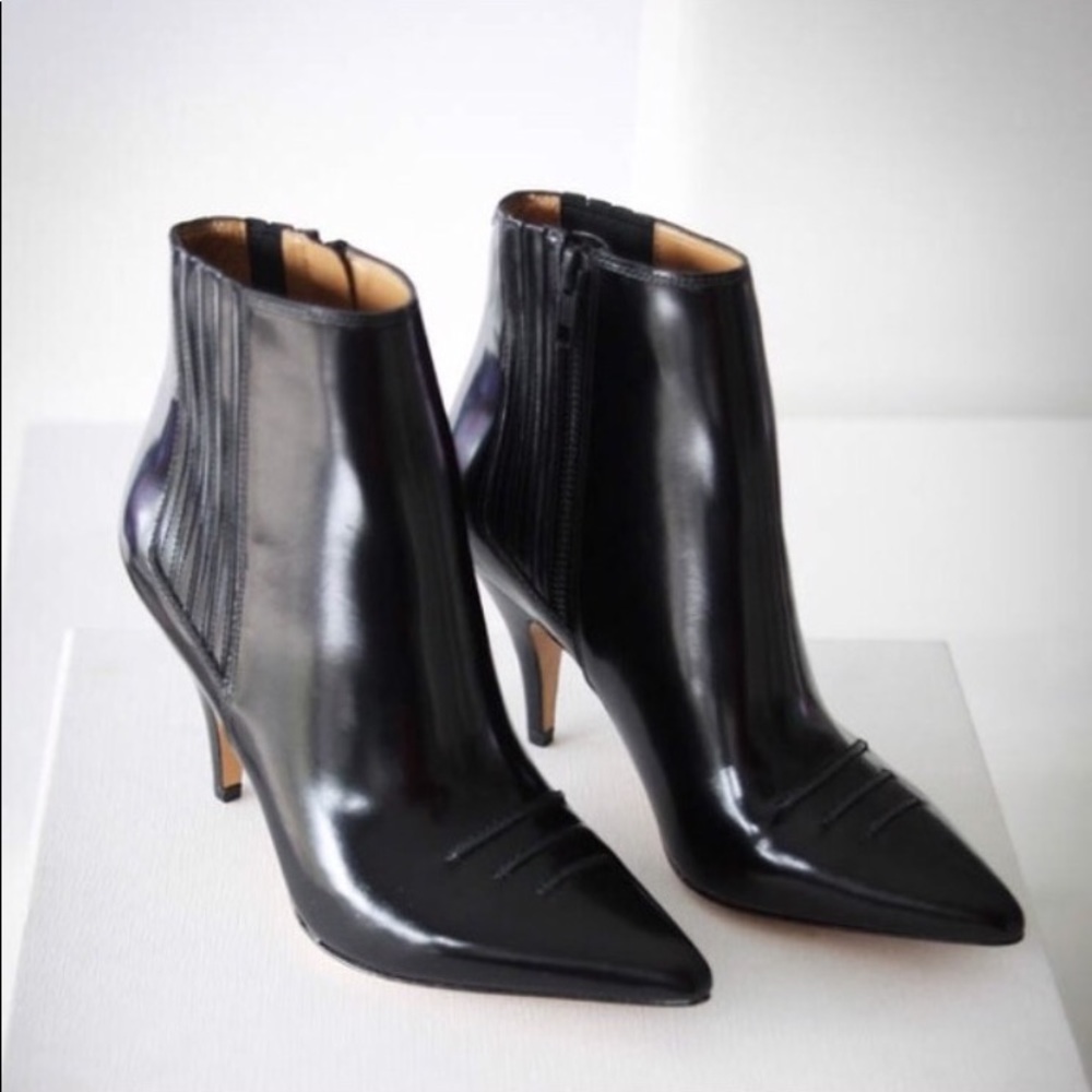 3.1 Phillip Lim Delia Leather Ankle Boots