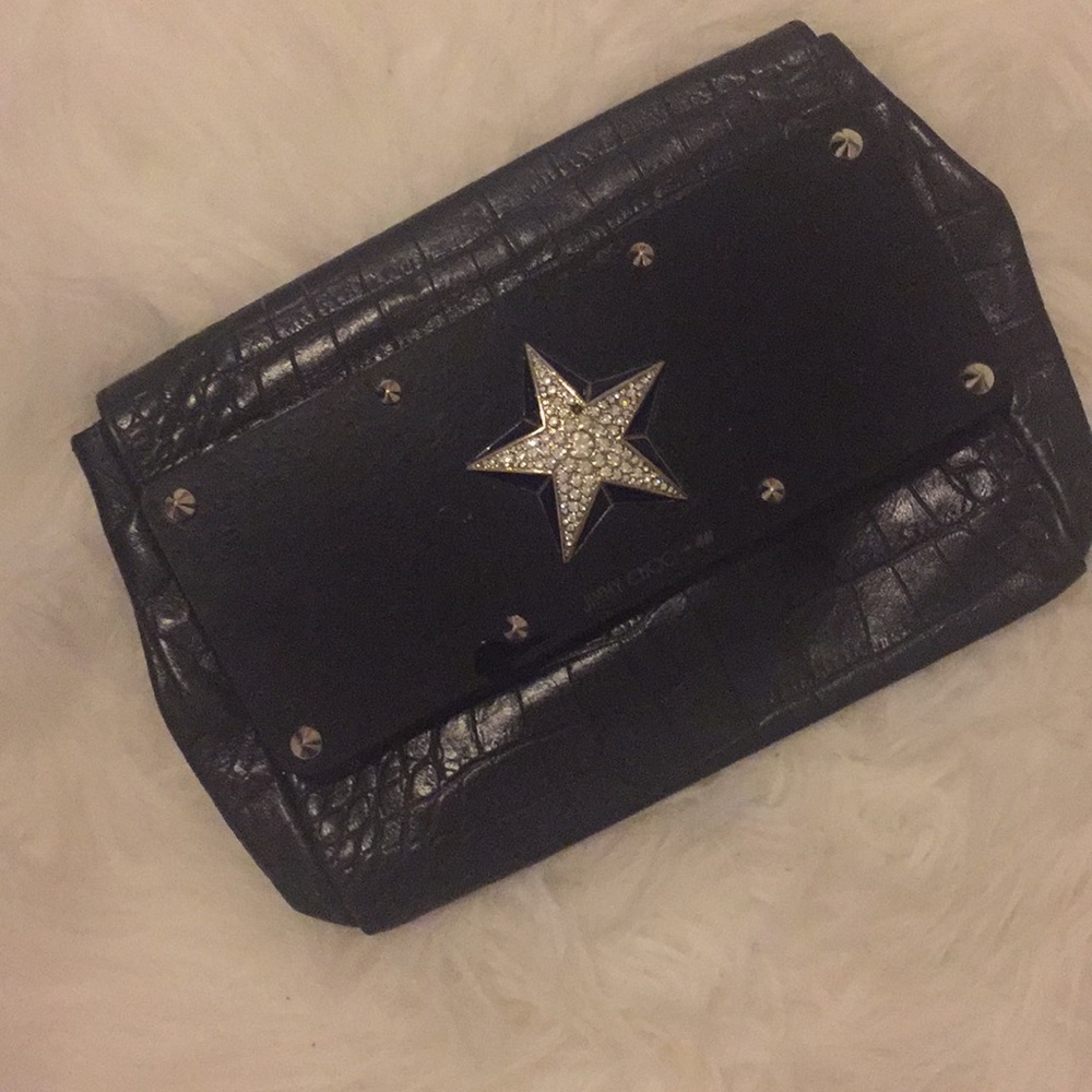Jimmy Choo X H&M leather Clutch