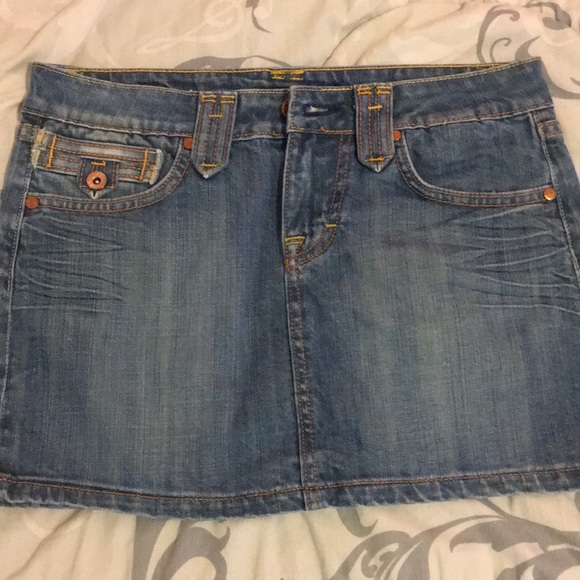 Anoname Jean mini skirt! - Picture 2 of 4