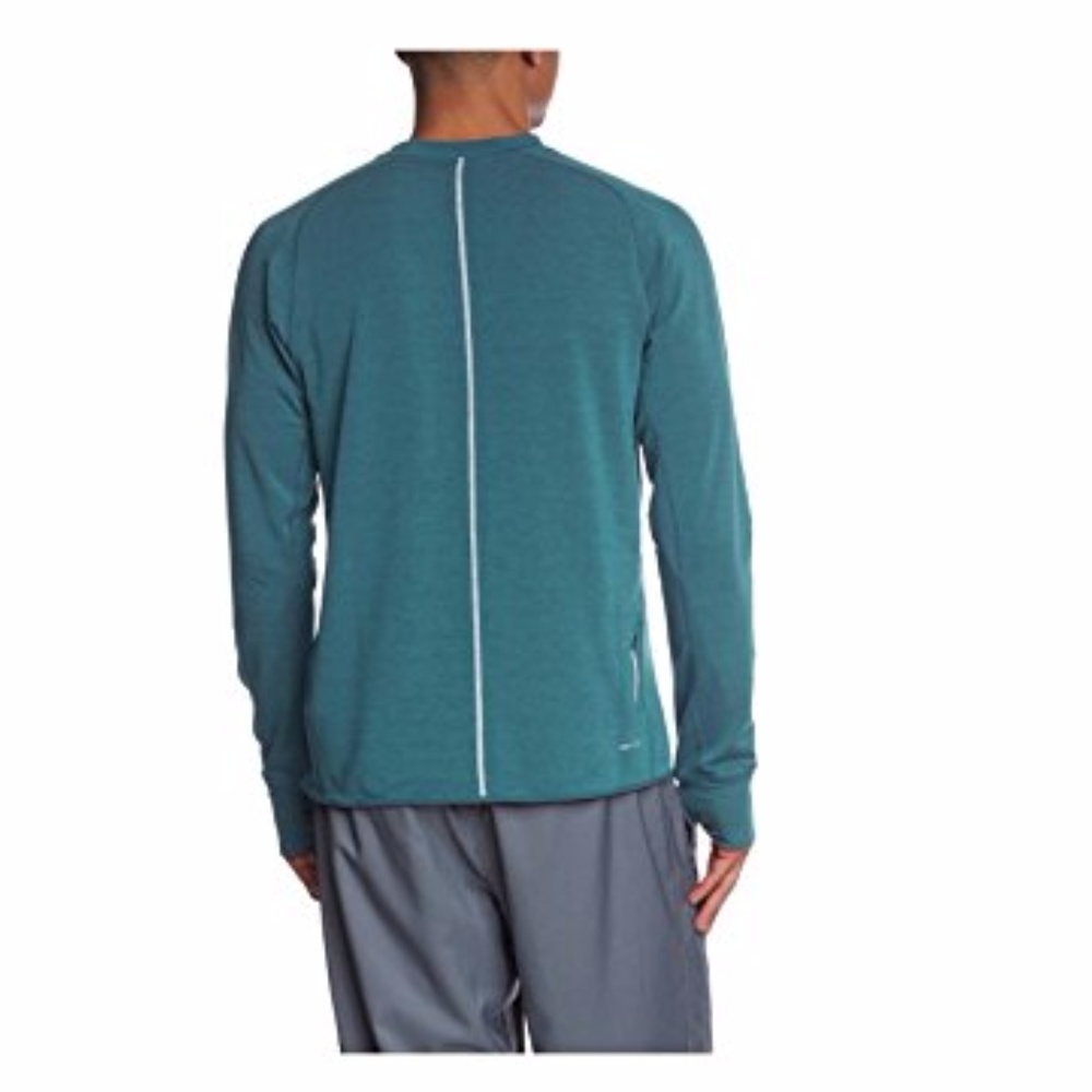 Nike Running Dri-Fit Sprint Fleece Teal Shirt - Picture 2 of 8
