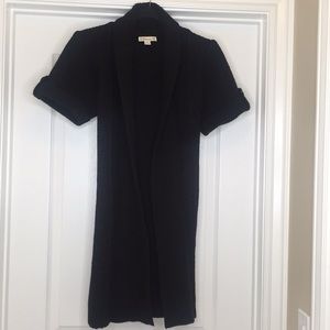 Short sleeve sweater black