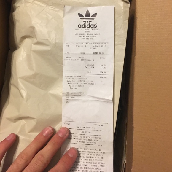 SOLD Yeezy pirate 2016 size 11 authentic - Picture 5 of 6