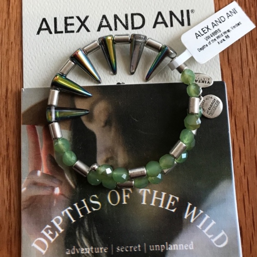 Alex & Ani Verdant Aura Depths of the Wild Wrap