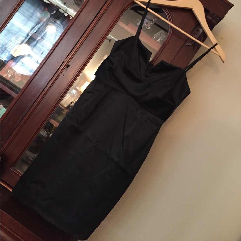 White House Black Market Satiny Cocktail Dress