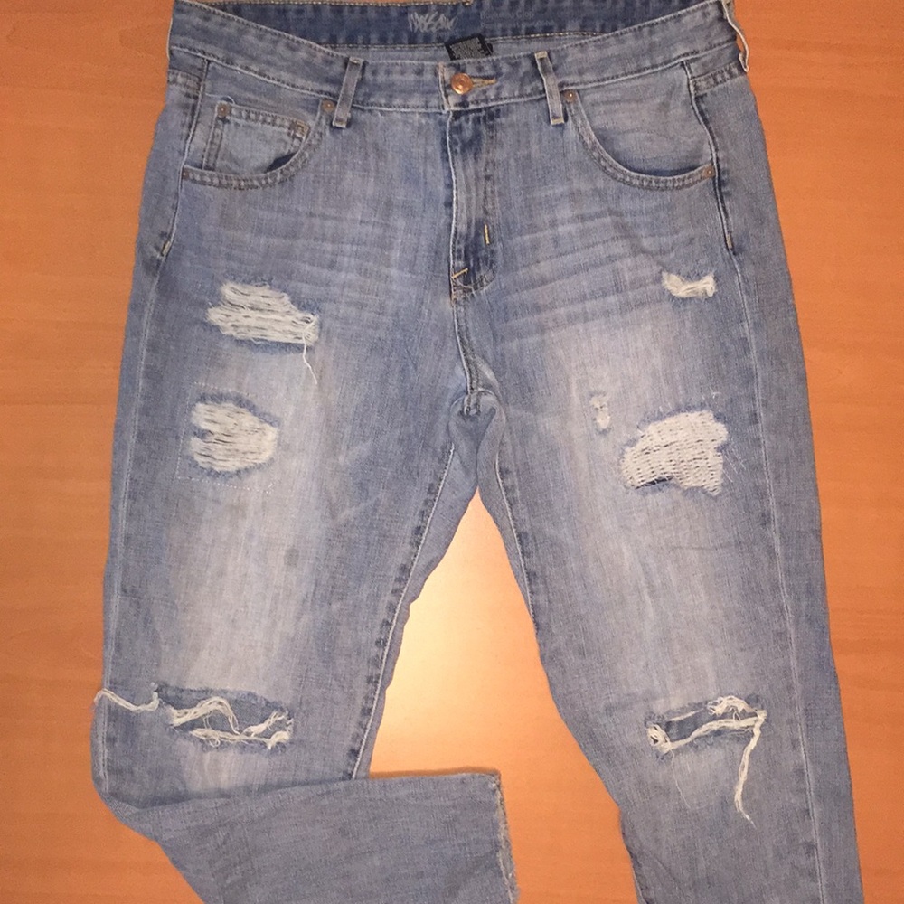 Boyfriend Cut Jeans Mossino Brand