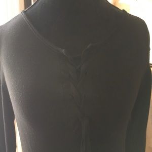 Black Maxi Knit Dress