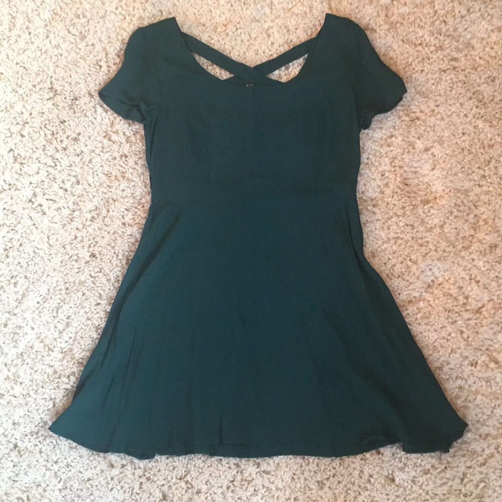 Forever 21 crisscross back dress