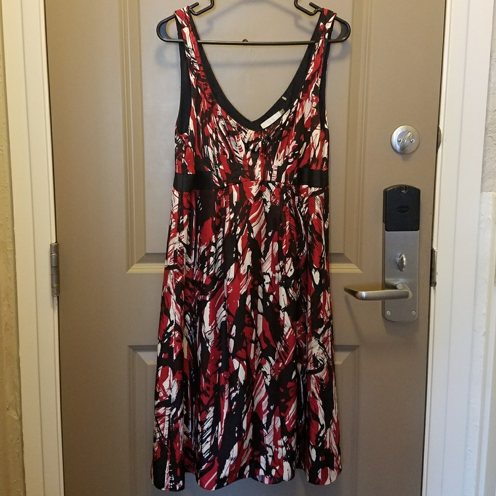 Badgley Mischka midi dress