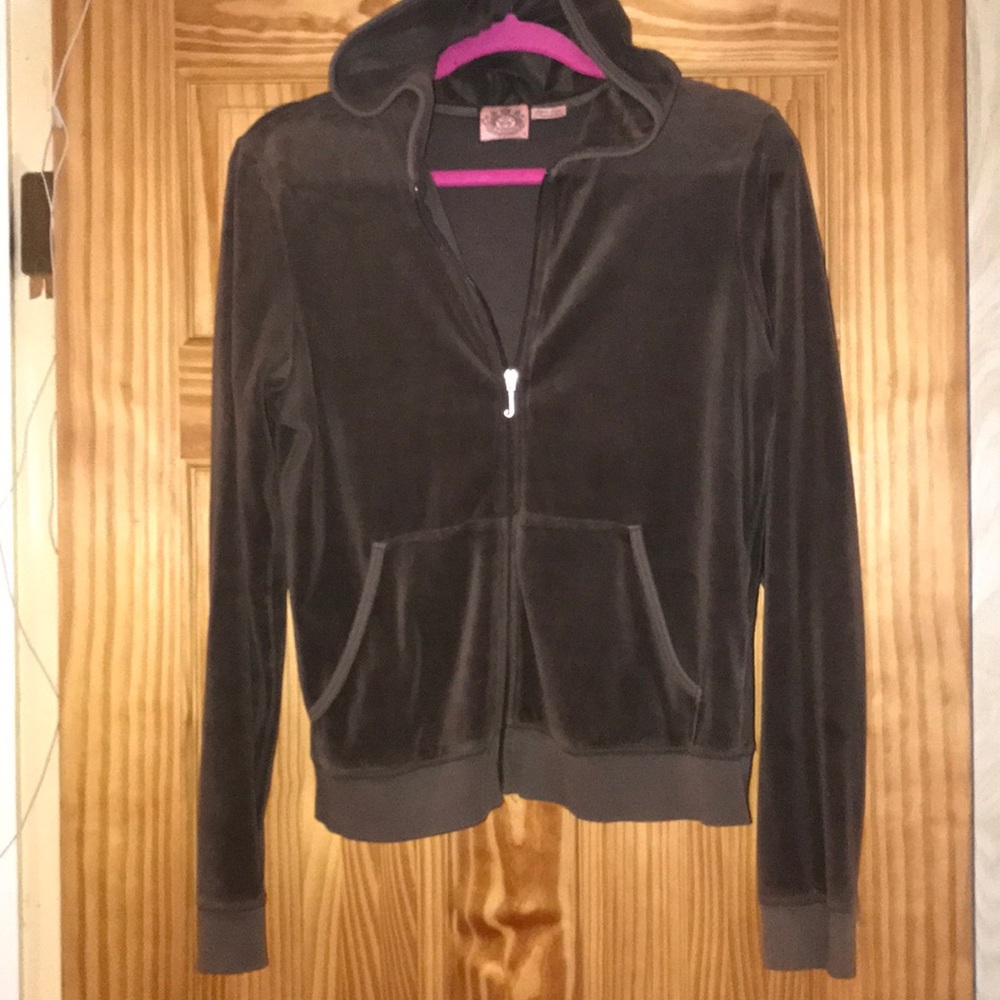 Brown Juicy Couture zip-up