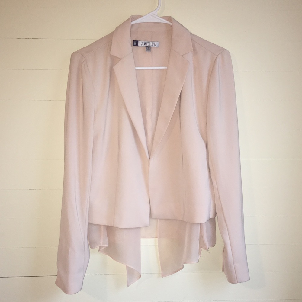 🌸 JLo Jennifer Lopez Blush Pink Blazer🌸 Reserved