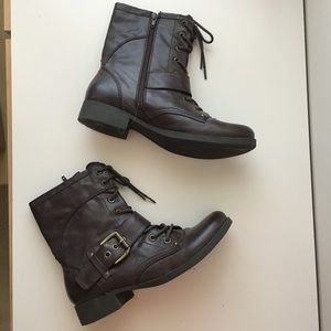 Dark Brown Guess Boots