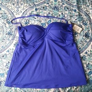 Cobalt blue tankini