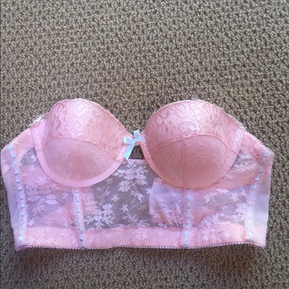 Sexy pink bra! Small strapless optional! 💋 - Picture 2 of 6