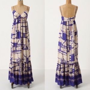Anthropologie Isabella Sinclair maxi dress