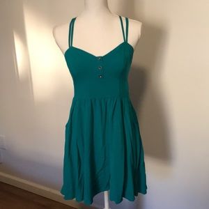 Teal express dress