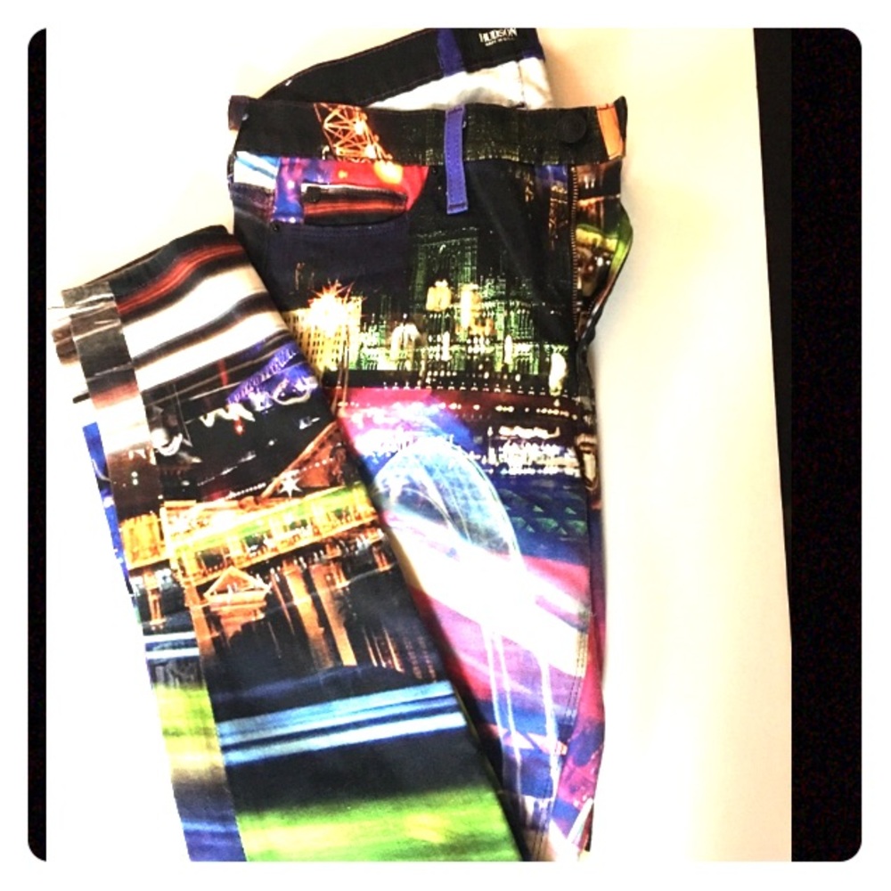 Limited edition Hudson Nico jeans.