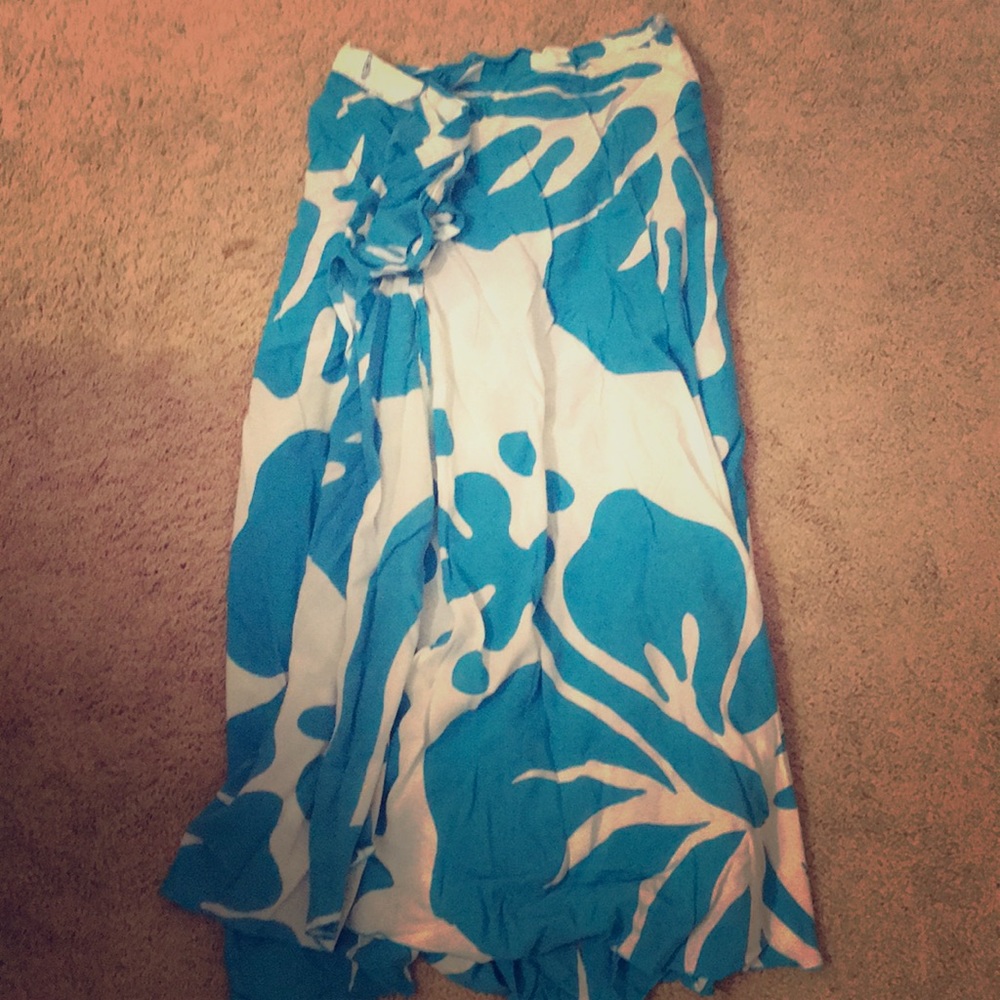 Aloha wraparound swimming suit cover up