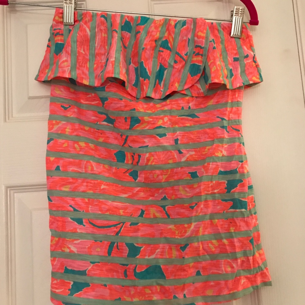 Iilly Pulitzer Wiley tube top