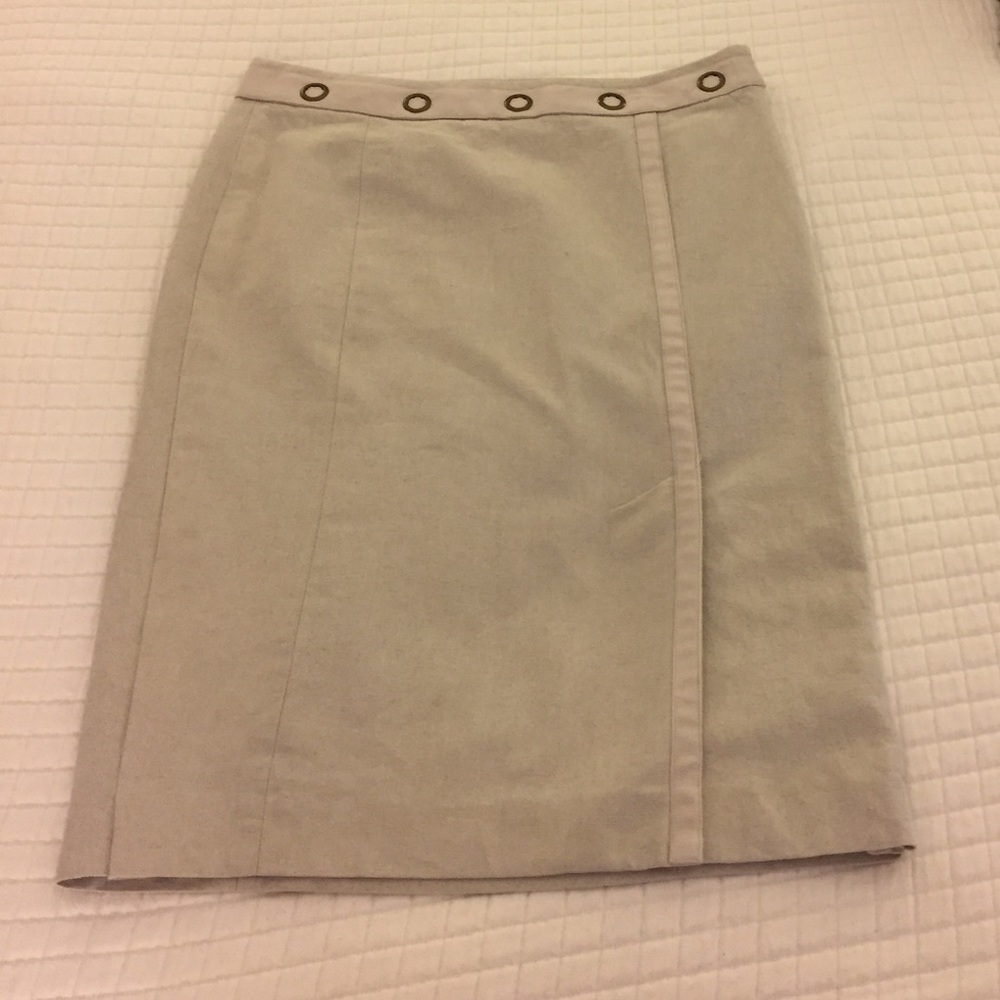 J Crew linen/cotton blend skirt