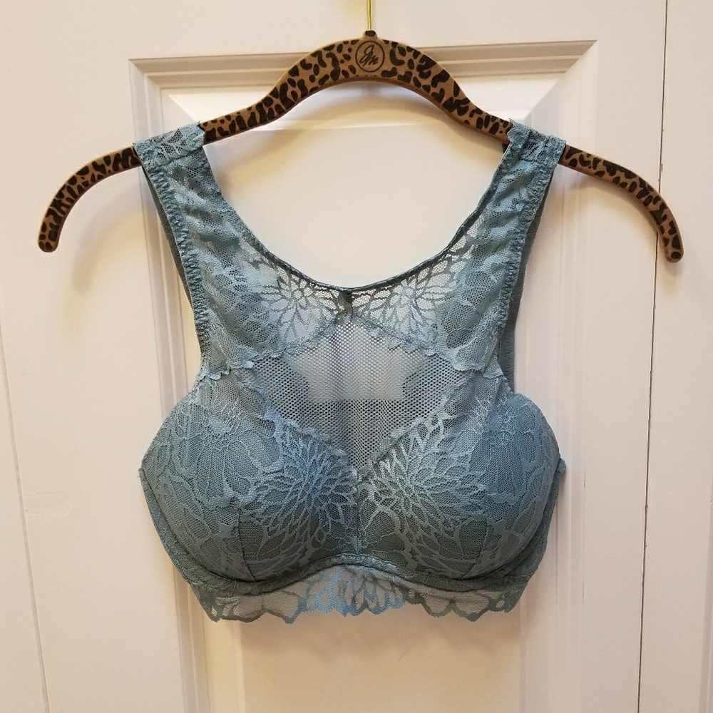 VS PINK high neck push up bralette