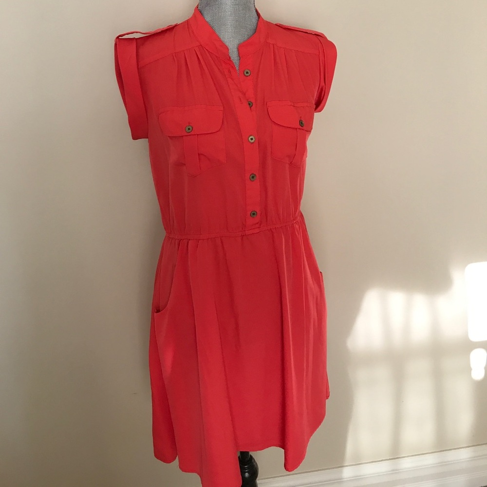 Speed Control nectarine dress