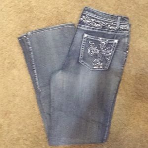 REVOLT women's bootcut jesns (2 pair) sz 10